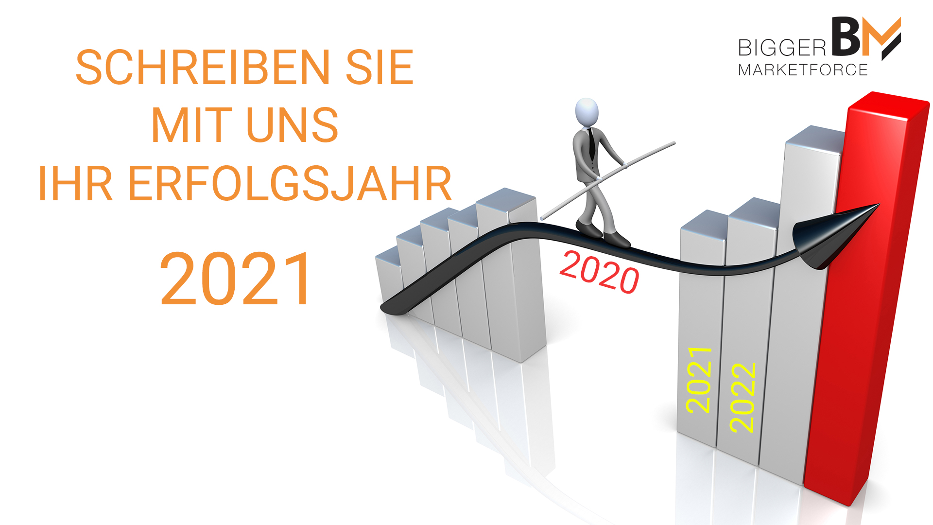 Schreiben Sie mir uns Ihr Erfolgsjahr 2021