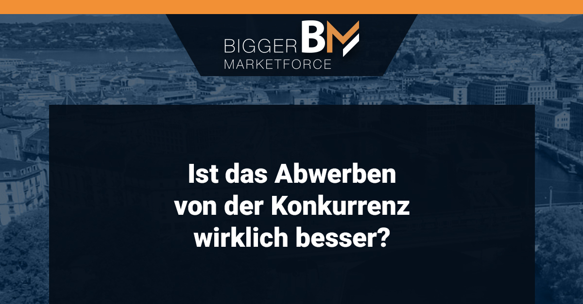 Abwerben von der Konkurrenz